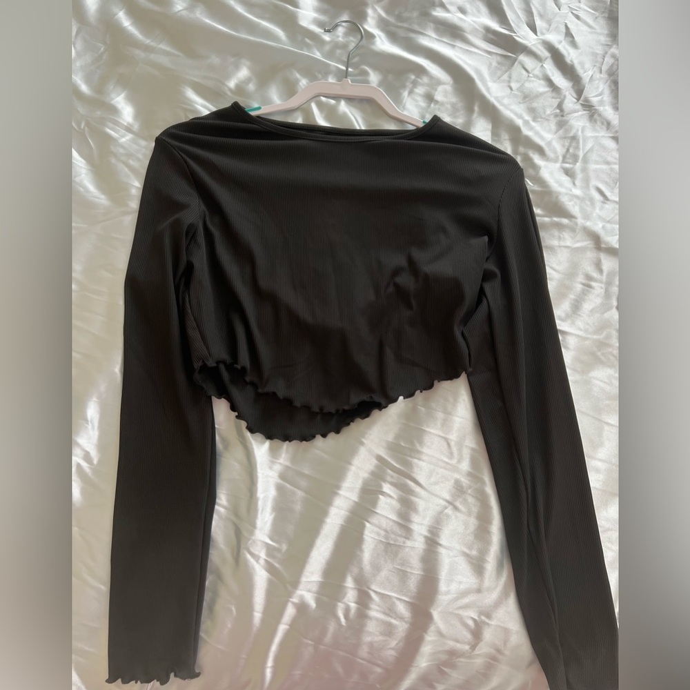 Black Crop Top